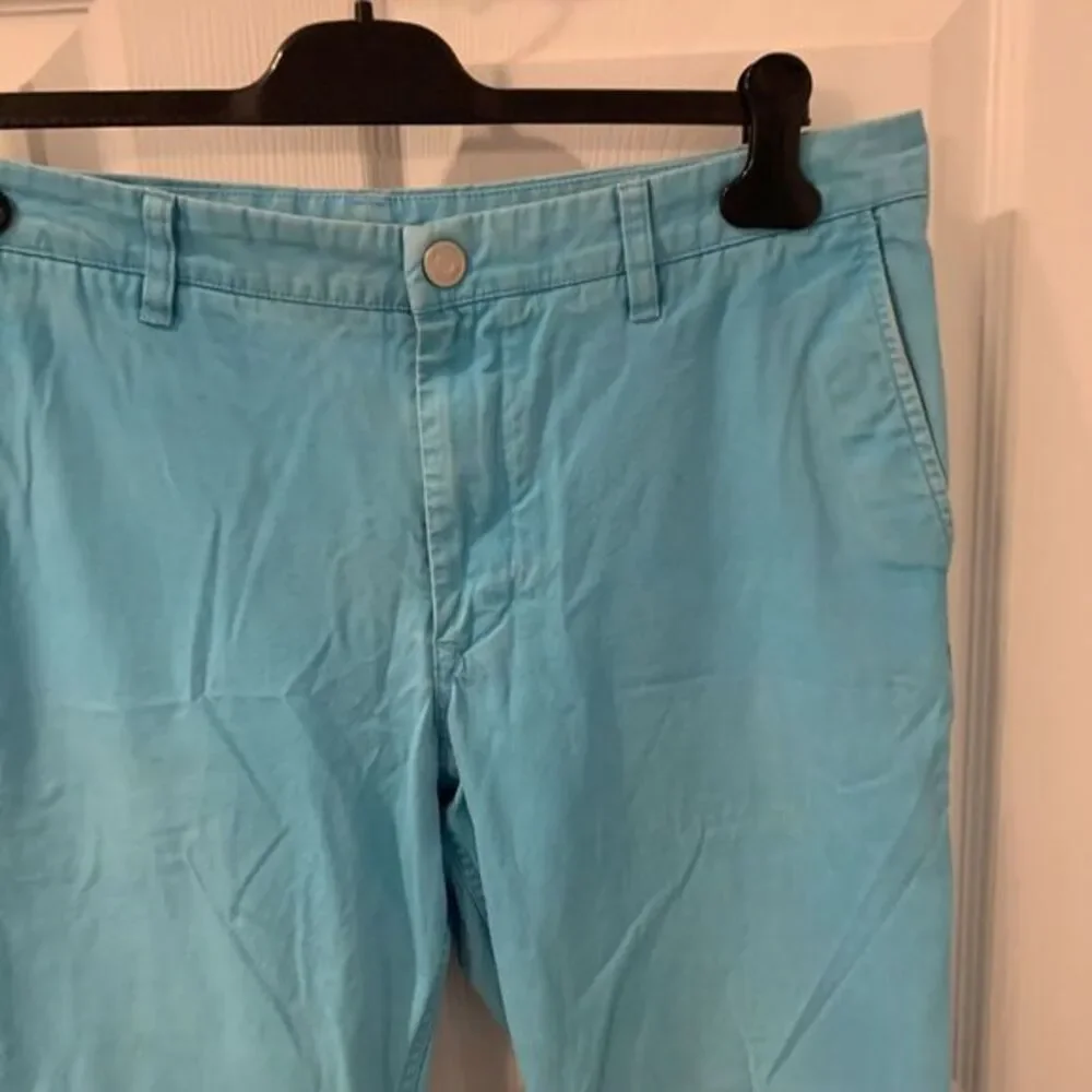Bonobos Mens Blue Washed Chino Straight Fit Pants Tag Size 36x35 Beach Nautical‎